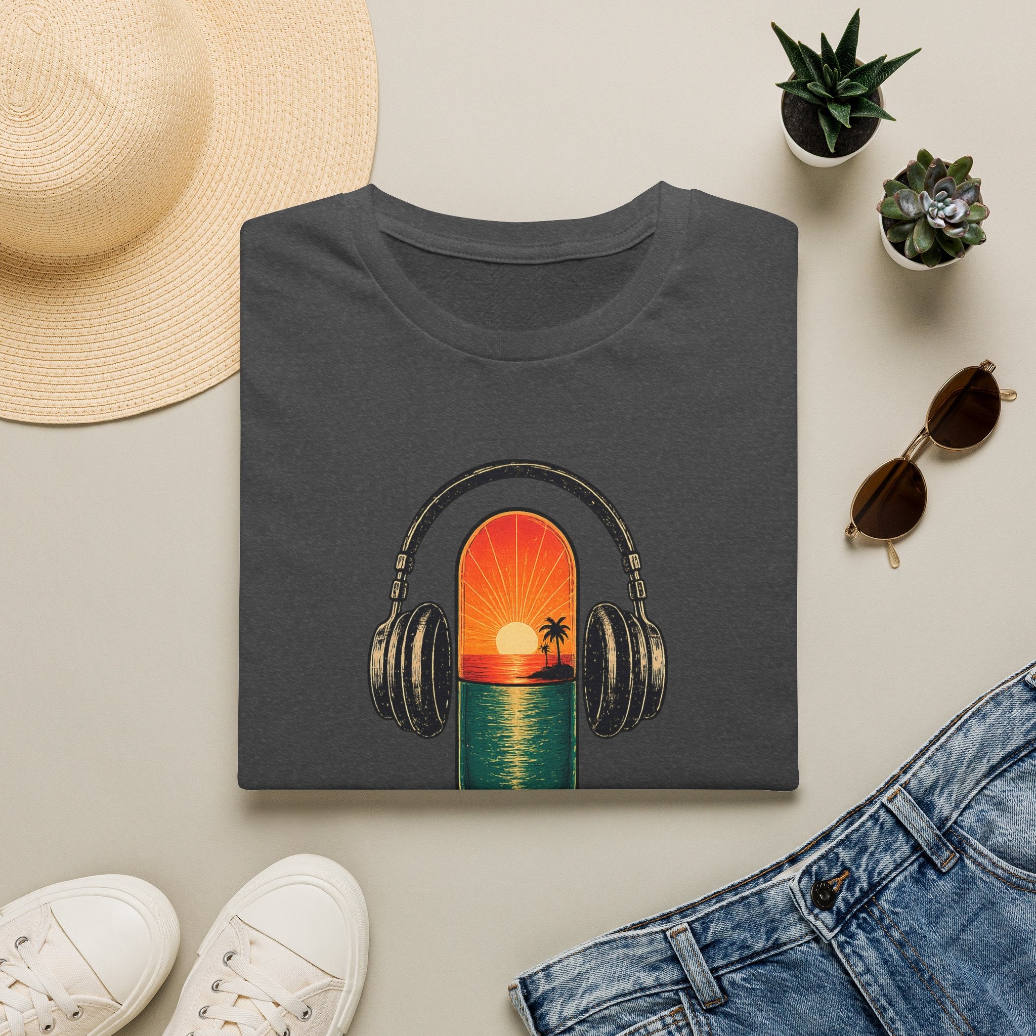Sunset Pill Concert T-Shirt — the antiDUBpressants retro T