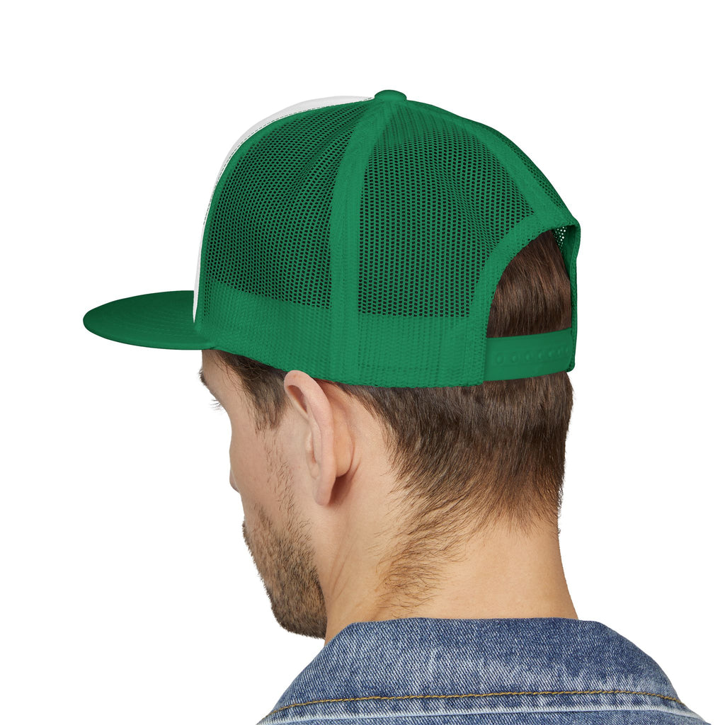 Trucker Cap — 'the antiDUBpressants' Pill Logo Mesh Snapback