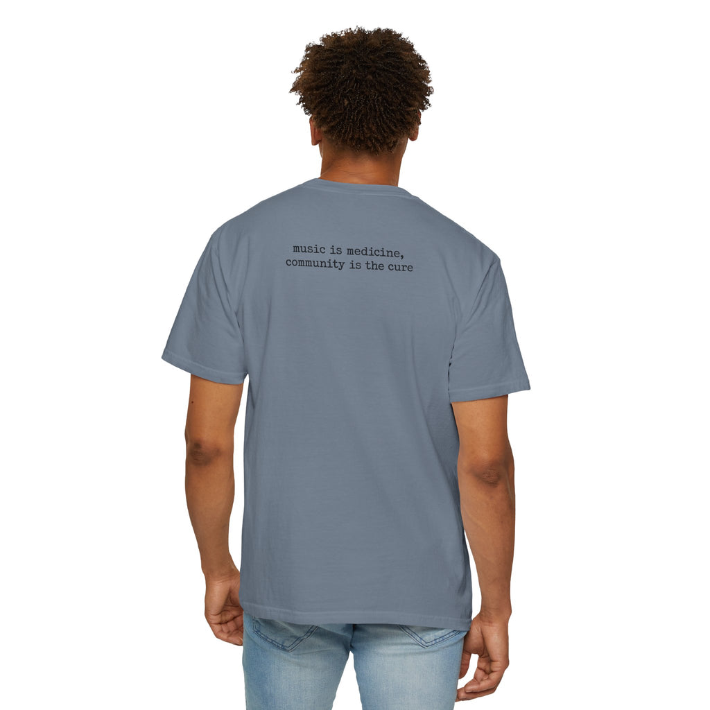 Music Pill T-Shirt — "the antiDUBpressants" Vintage Headphone Graphic