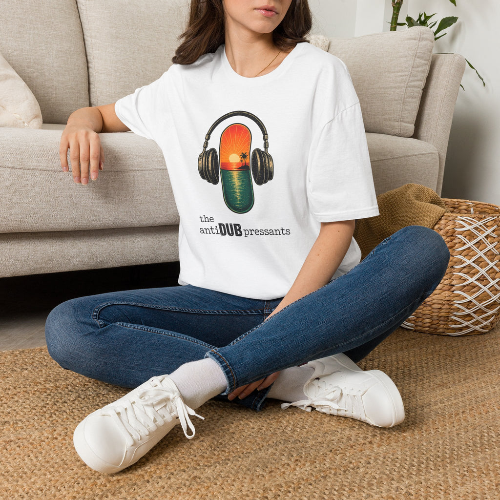 Sunset Pill Concert T-Shirt — the antiDUBpressants retro T