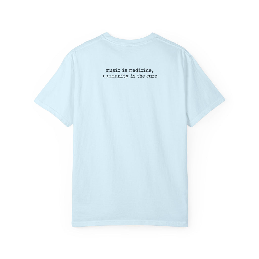 Music Pill T-Shirt — "the antiDUBpressants" Vintage Headphone Graphic