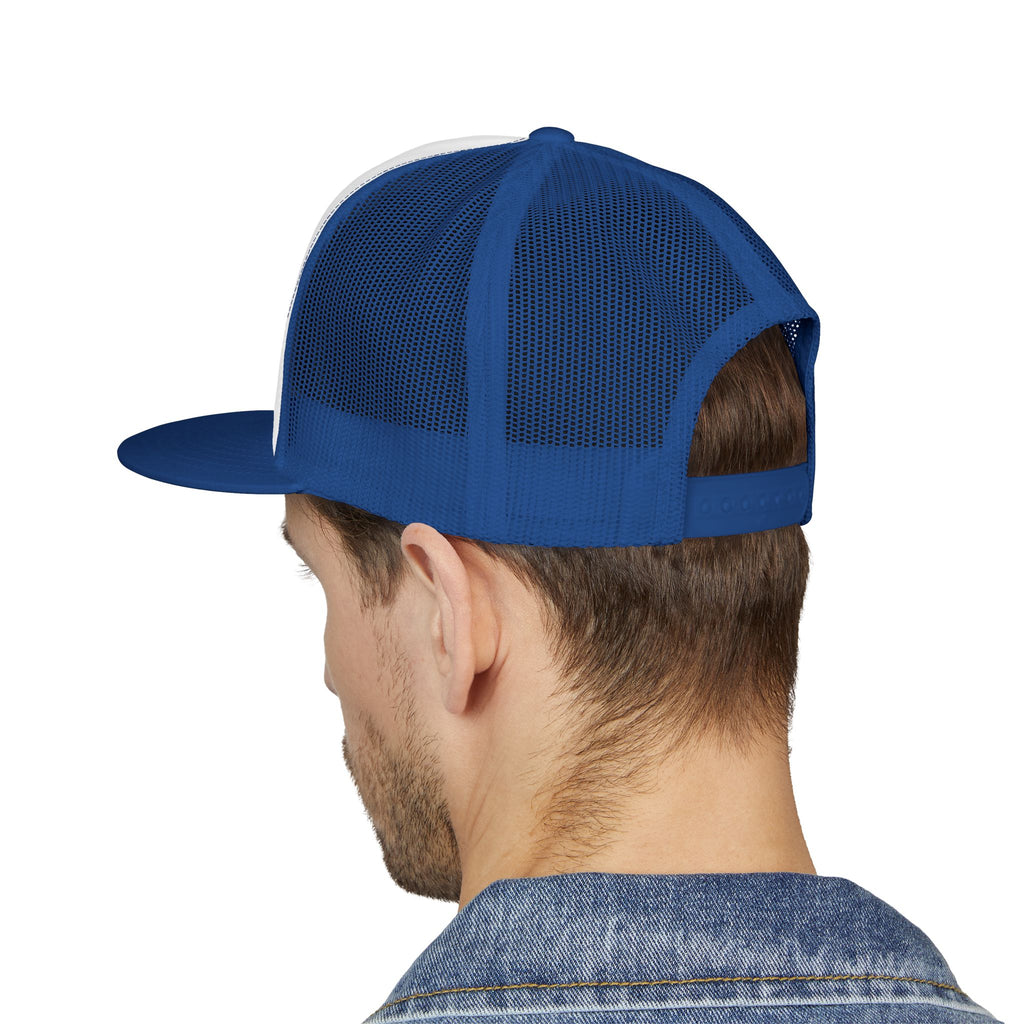 Trucker Cap — 'the antiDUBpressants' Pill Logo Mesh Snapback