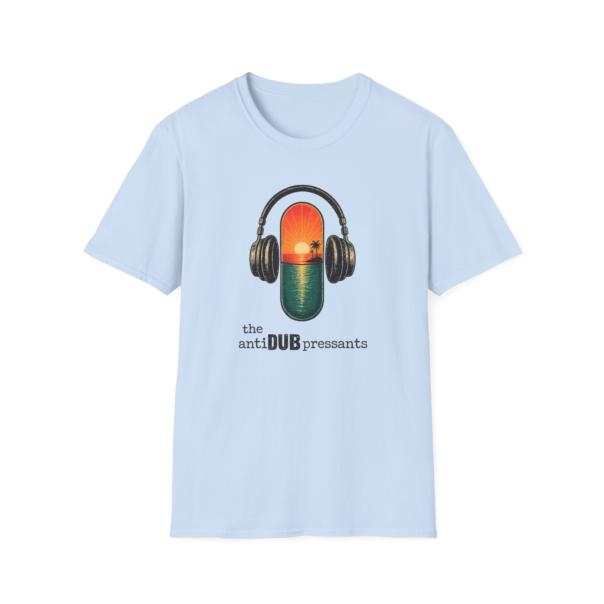 Sunset Pill Concert T-Shirt — the antiDUBpressants retro T