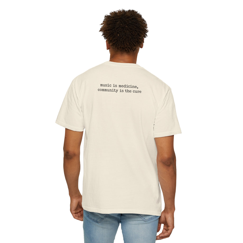 Music Pill T-Shirt — "the antiDUBpressants" Vintage Headphone Graphic