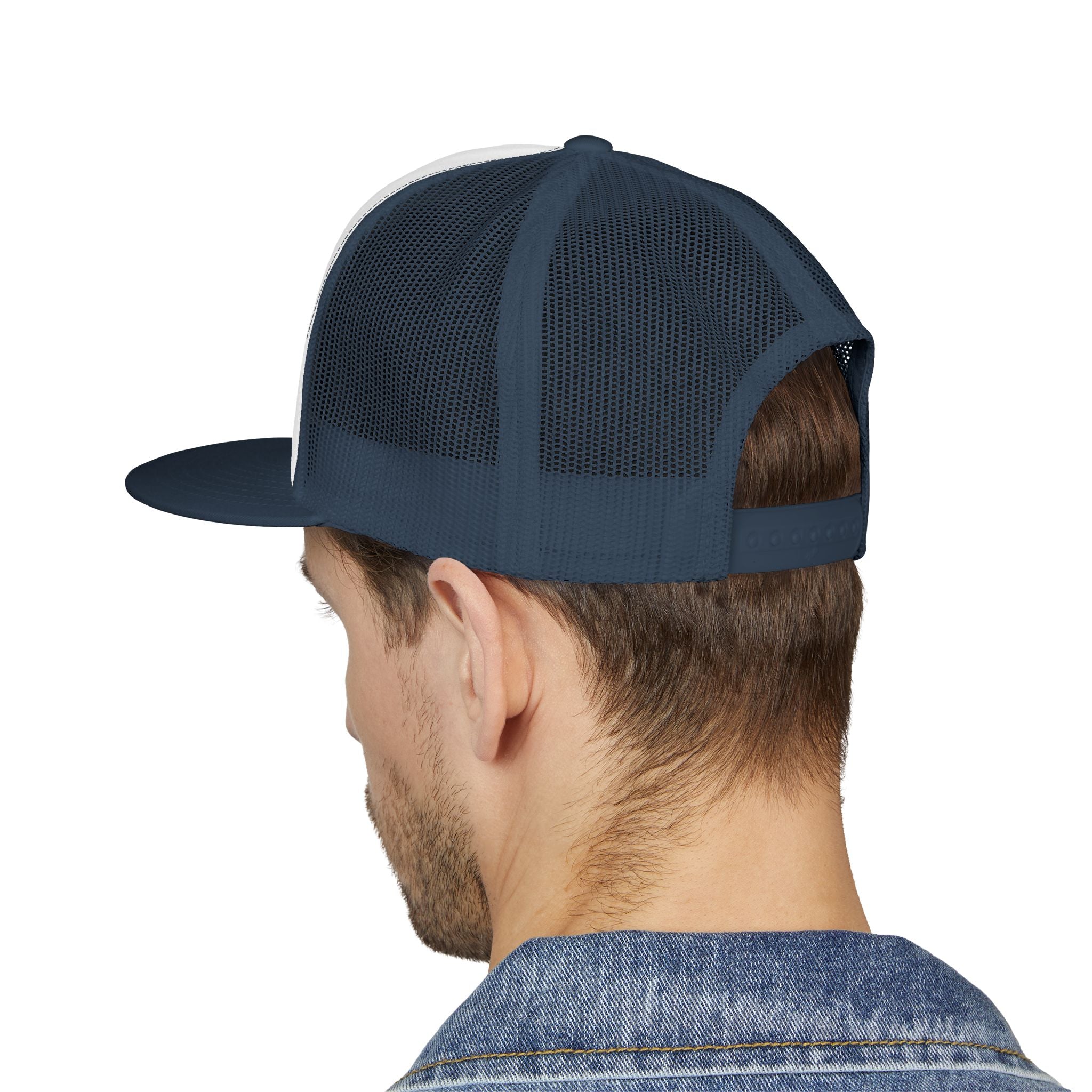 Trucker Cap — 'the antiDUBpressants' Pill Logo Mesh Snapback