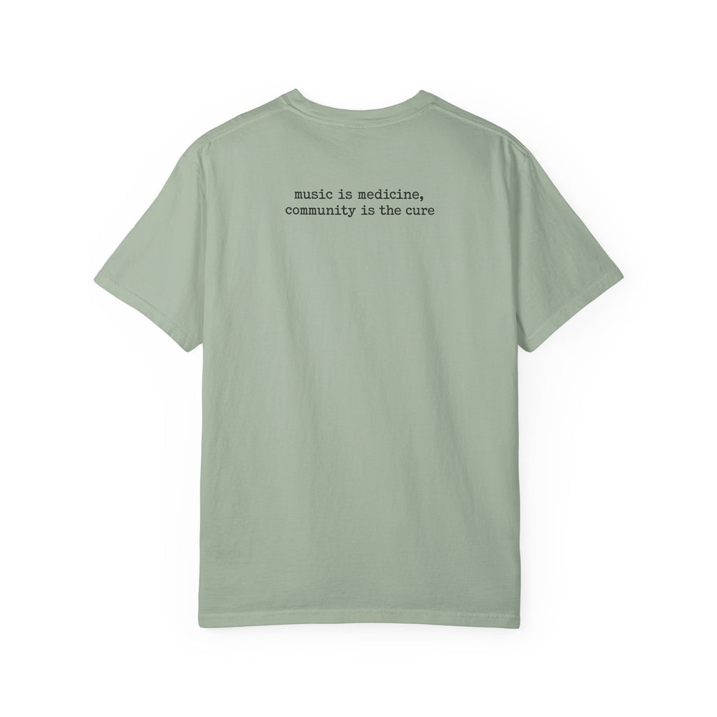 Music Pill T-Shirt — "the antiDUBpressants" Vintage Headphone Graphic