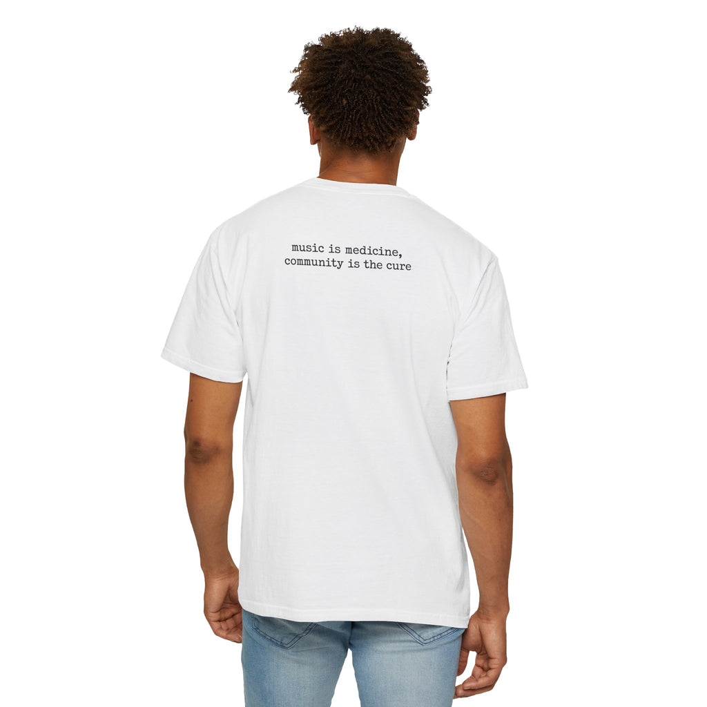 Music Pill T-Shirt — "the antiDUBpressants" Vintage Headphone Graphic