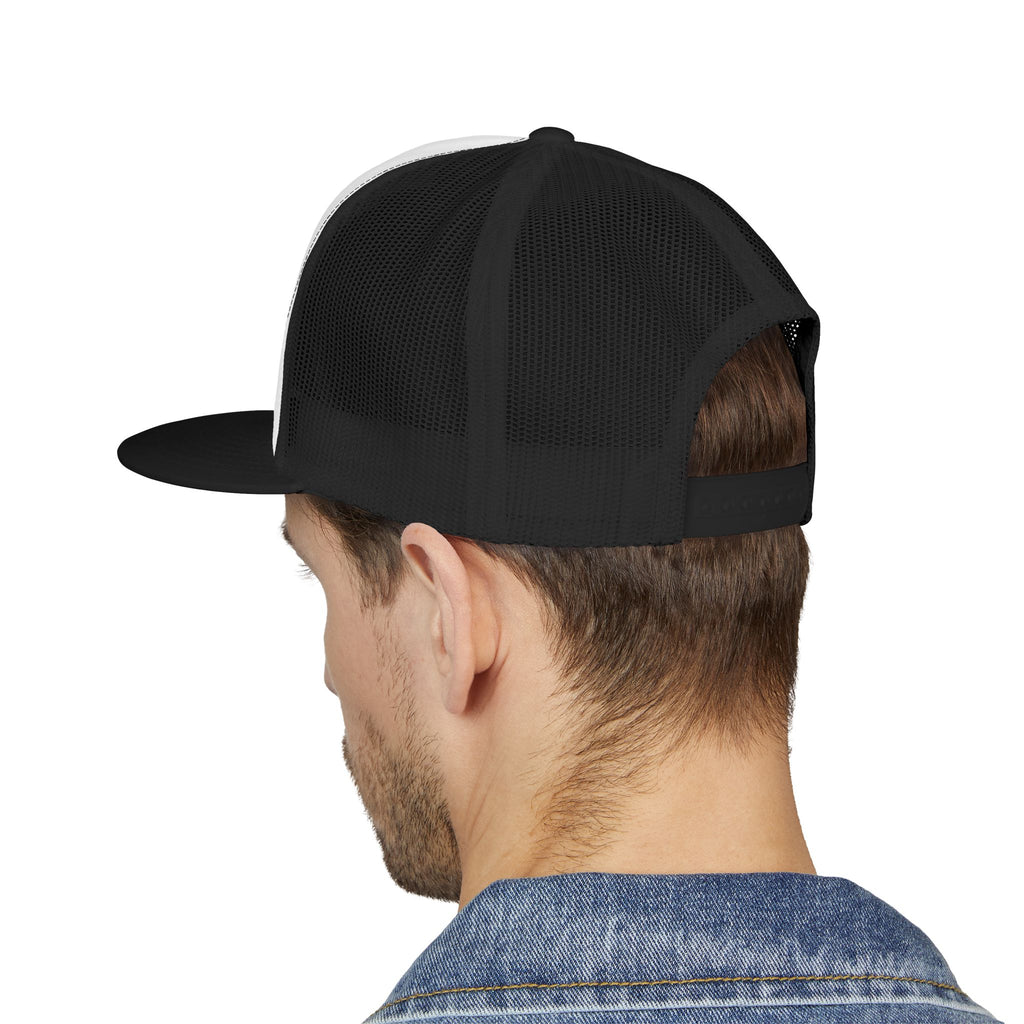 Trucker Cap — 'the antiDUBpressants' Pill Logo Mesh Snapback