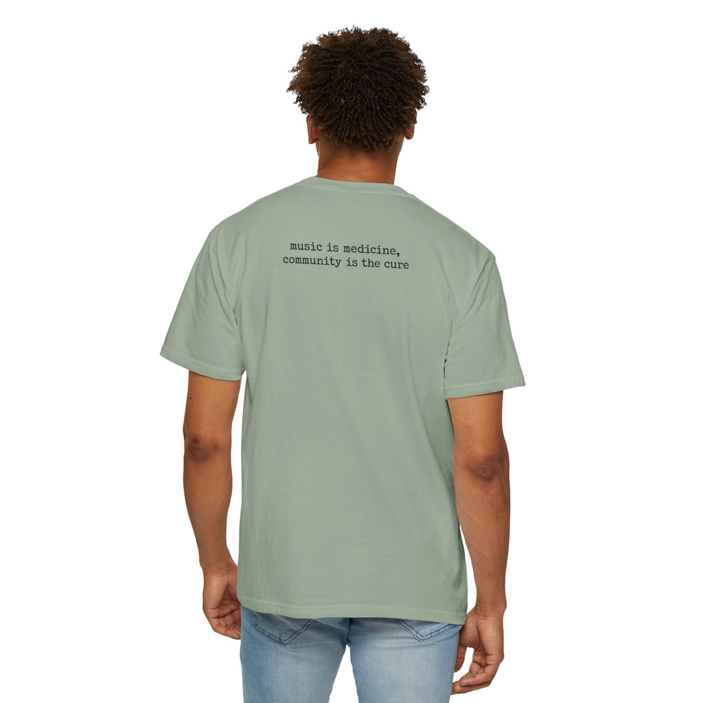 Music Pill T-Shirt — "the antiDUBpressants" Vintage Headphone Graphic