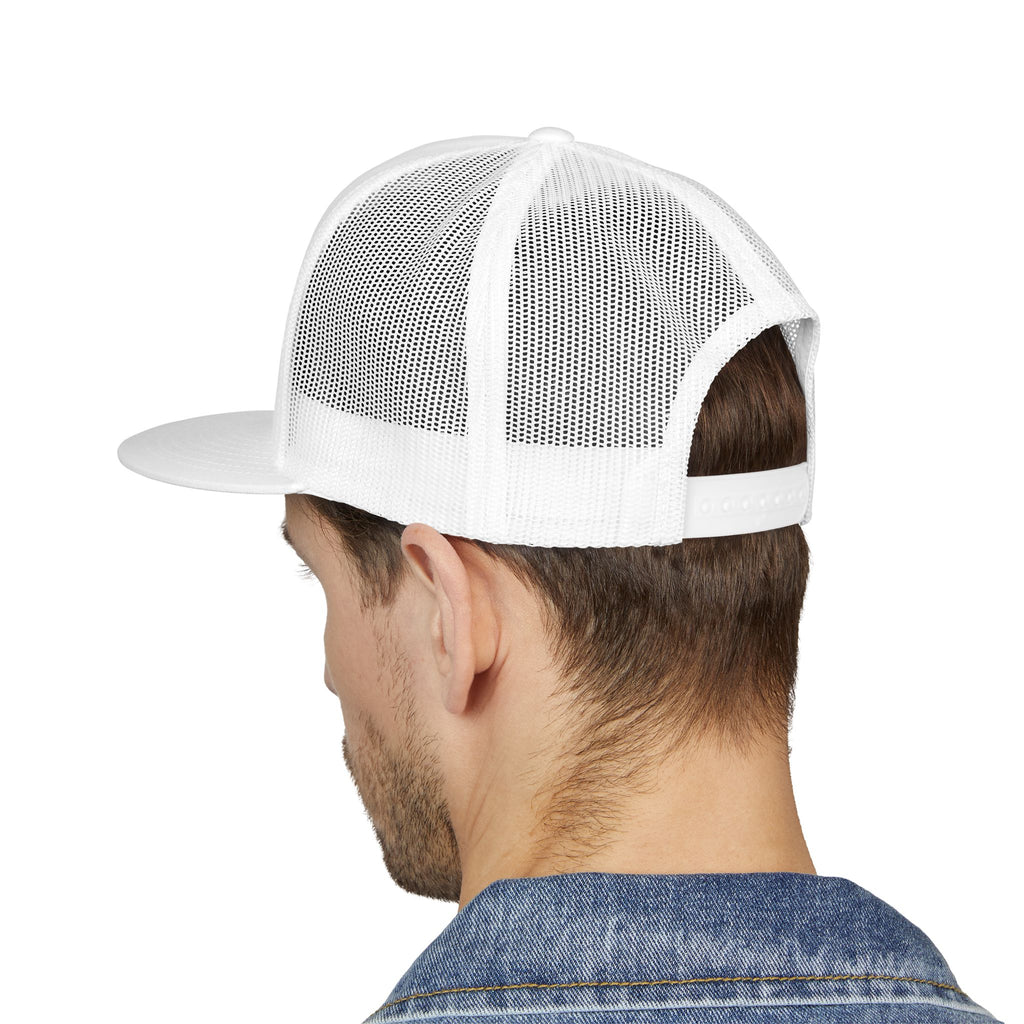Trucker Cap — 'the antiDUBpressants' Pill Logo Mesh Snapback