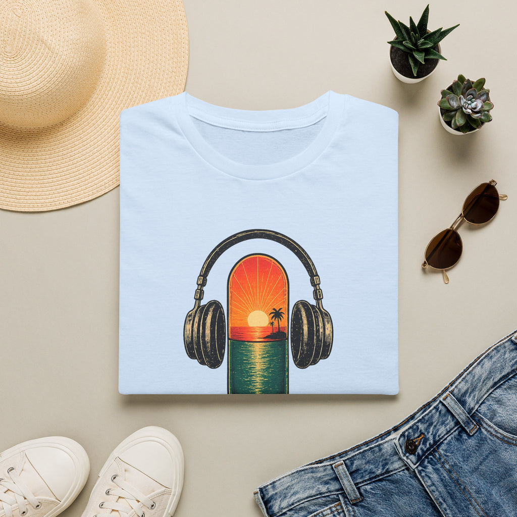Sunset Pill Concert T-Shirt — the antiDUBpressants retro T