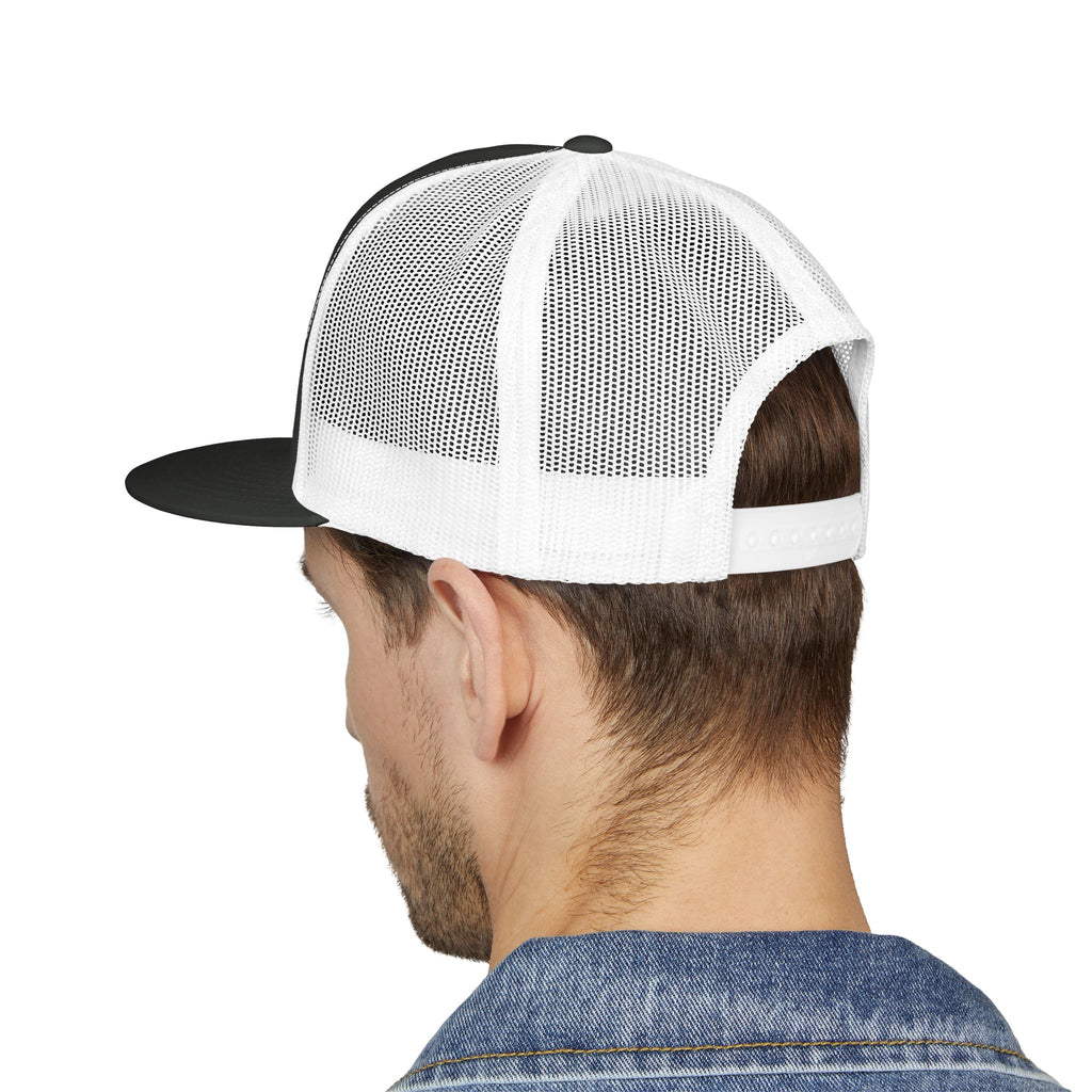 Trucker Cap — 'the antiDUBpressants' Pill Logo Mesh Snapback