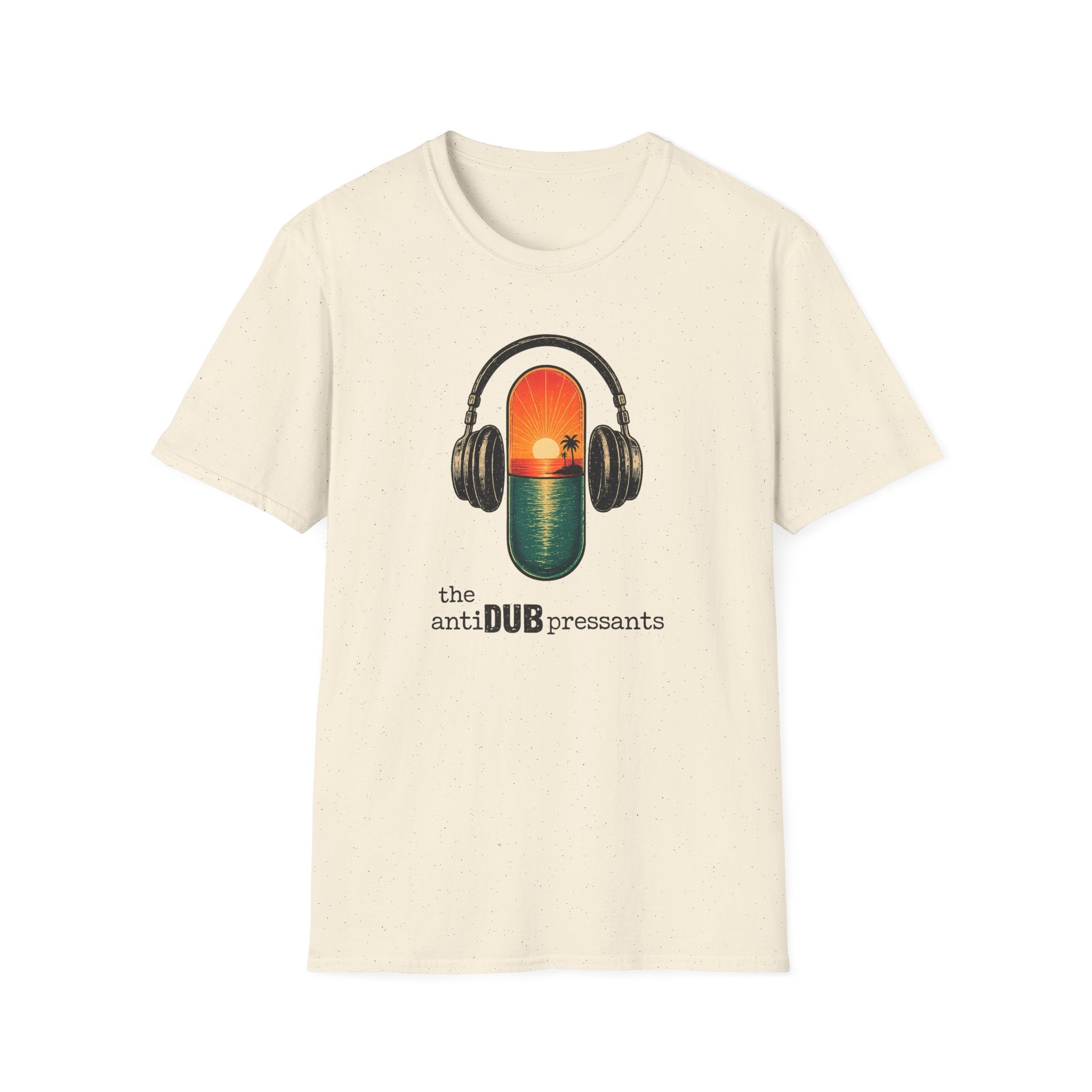 Sunset Pill Concert T-Shirt — the antiDUBpressants retro T